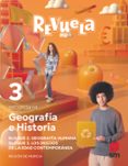 Portada de Geografía E Historia 3º ESO Proyecto Revuela Murcia Ed 2022