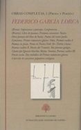 (PROSA) IMPRESIONES Y PAISAJES. CONFERENCIAS. (POESA) LIBRO DE P OEMAS. PRIMERAS CANCIONES. SUITES. OTROS POEMAS DEL LIBRO DE SUITES. POEMA DEL CANTE JONDO. CANCIONES. PRIMER ROMANCERO GITANO. ODAS. P di GARCIA LORCA, FEDERICO 