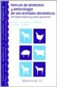 MANUAL DE ANATOMIA Y EMBRIOLOGIA DE LOS ANIMALES DOMESTICOS: CONC EPTOS BASICOS Y DATOS APLICATIVOS de CLIMENT, S. 