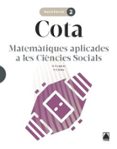 Portada de Cota. Matemàtiques aplicades a les CCSS 2 Batxillerat