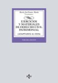 EJERCICIOS Y MATERIALES DE DERECHO CIVIL PATRIMONIAL (3 ED.) de SANTOS MORON, MARIA JOSE 