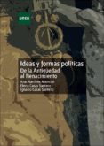 IDEAS Y FORMAS POLITICAS DE LA ANTIGEDAD AL RENACIMIENTO. UNIDAD DIDACTICA (11202UD01A01) (12202UD01A01) de MARTINEZ ARANCON, ANA  CASAS SANTERO, ELENA 