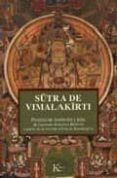 SUTRA DE VIMALAKIRTI de RAMIREZ BELLERIN, LAUREANO 