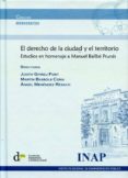 EL DERECHO DE LA CIUDAD Y EL TERRITORIO di GIFREU I FONT, JUDITH 