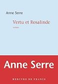 Vertu Et Rosalinde Por Anne Serre, Tapa Blanda