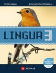 Portada de Lingua 3º Educación Primaria Proxecto Tecelingua Galicia