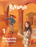 Portada de Geografía E Historia 1º ESO Proyecto Revuela Comunidad Valenciana Ed 2