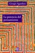 LA POTENCIA DEL PENSAMIENTO di AGAMBEN, GIORGIO 