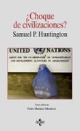 CHOQUE DE CIVILIZACIONES? de HUNTINGTON, SAMUEL P. 