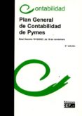 PLAN GENERAL DE CONTABILIDAD DE PYMES di VV.AA. 