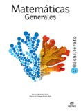 Portada de Matemáticas Generales 1º Bachillerato