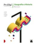 Portada de Geografia Historia 1º ESO Cuaderno Prodigi Ed 2022