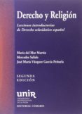 DERECHO Y RELIGIN (2 ED.) de MARTIN, MARIA DEL MAR 