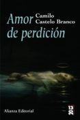 AMOR DE PERDICION de CASTELO BRANCO, CAMILO 