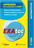 EXATAC 2 ESO MATEMTICAS di VV.AA. 