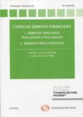 CIVITAS: CURSO DE DERECHO FINANCIERO 2021. I. DERECHO TRIBUTARIO. PARTE GENERAL Y PARTE ESPECIAL.  II. DERECHO PRESUPUESTARIO de CALVO ORTEGA, RAFAEL 