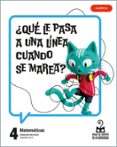 Portada de Proyecto: Viaje al centro de la curiosidad. Matemáticas 4 - Cuaderno [versión 1]