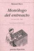 MONOLOGOS DE ENTREACTO de RICO, MANUEL 