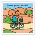LUCAS PASEA EN BICI (LETRA CURSIVA) de ORERO GARCIA, M JESUS 
