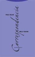 CORRESPONDENCIA (PAUL CELAN - NALLY SACHS) de CELAN, PAUL  SACHS, NELLY 