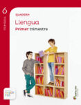 Portada de Quadern Llengua Saber Fer 6º Primària Primer Trimestre