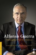 UNA PAGINA DIFICIL DE ARRANCAR de GUERRA, ALFONSO 