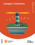Portada de Llengua y Literatura 2º Batxillerat Construint Mons Valencia Ed 2023