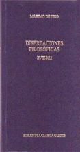 DISERTACIONES FILOSOFICAS XVII-XLI di TIRO, MAXIMO DE 