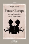 PENSAR EUROPA di MORIN, EDGAR 