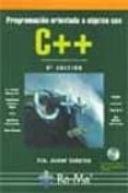 PROGRAMACION ORIENTADA A OBJETOS CON C++ (3 ED.) de CEBALLOS, FRANCISCO JAVIER 