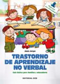 TRASTORNO DE APRENDIZAJE NO VERBAL de JARQUE, JESUS 