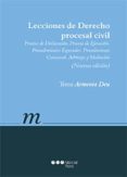 LECCIONES DE DERECHO PROCESAL CIVIL (9. ED.). de ARMENTA DEU, TERESA 