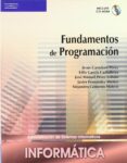 FUNDAMENTOS DE PROGRAMACION di CARRETERO PEREZ, JESUS 