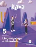 Portada de Lingua Galega 5º Educacion Primaria Proyecto Revuela Galicia Ed 2022