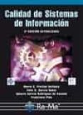 CALIDAD DE SISTEMAS DE INFORMACION (2 ED) de PIATTINI VELTHUIS, MARIO G. 