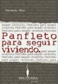 PANFLETO PARA SEGUIR VIVIENDO di RAMOS DIAZ, FERNANDO 