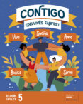 Portada de Religión 5º Primaria 2022 Proyecto Fanfest