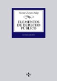 ELEMENTOS DE DERECHO PUBLICO (8 ED.) de ESCUIN PALOP, VICENTE 