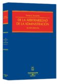 DE LA ARBITRARIEDAD DE LA ADMINISTRACION (5 ED.) de FERNANDEZ RODRIGUEZ, TOMAS-RAMON 