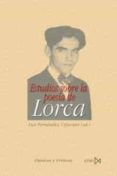 ESTUDIOS SOBRE POESIA DE LORCA di VV.AA. 