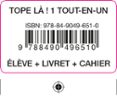 Portada de TOPE LA! 1 TOUT EN UN ELEVE+CAH+LIV+COD