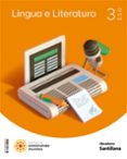 Portada de Lingua E Literatura 3º ESO Construindo Mundos Galicia 2022