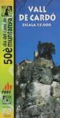 Vall De Cardo. Mapa Esc. 1:5.000 Por Vv.Aa., Tapa Blanda