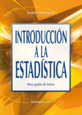 INTRODUCCION A LA ESTADISTICA (PARA GENTE DE LETRAS) di MAFOKOZI, JOSEPH 