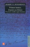 PRIMERO LEEMOS, DESPUES ESCRIBIMOS de RICHARDSON, R. 