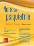 NOTAS DE PSIQUIATRA di PEDERSEN, M. 