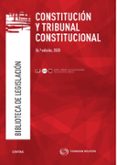 CONSTITUCION Y TRIBUNAL CONSTITUCIONAL (PAPEL + E-BOOK) (36 ED.) de LINDE PANIAGUA, ENRIQUE 