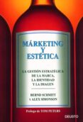 MARKETING Y ESTETICA: LA GESTION ESTRATEGICA DE LA MARCA, LA IDEN TIDAD Y LA IMAGEN di SCHMITT, BERND  SIMONSON, ALEX 