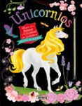 UNICORNIOS. DIBUJOS PARA RASPAR Y COLOREAR (AMARILLO) di VV.AA. 