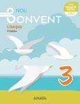 Portada de Llengua 3º Educacio Primaria Nou Bonvent Valencia